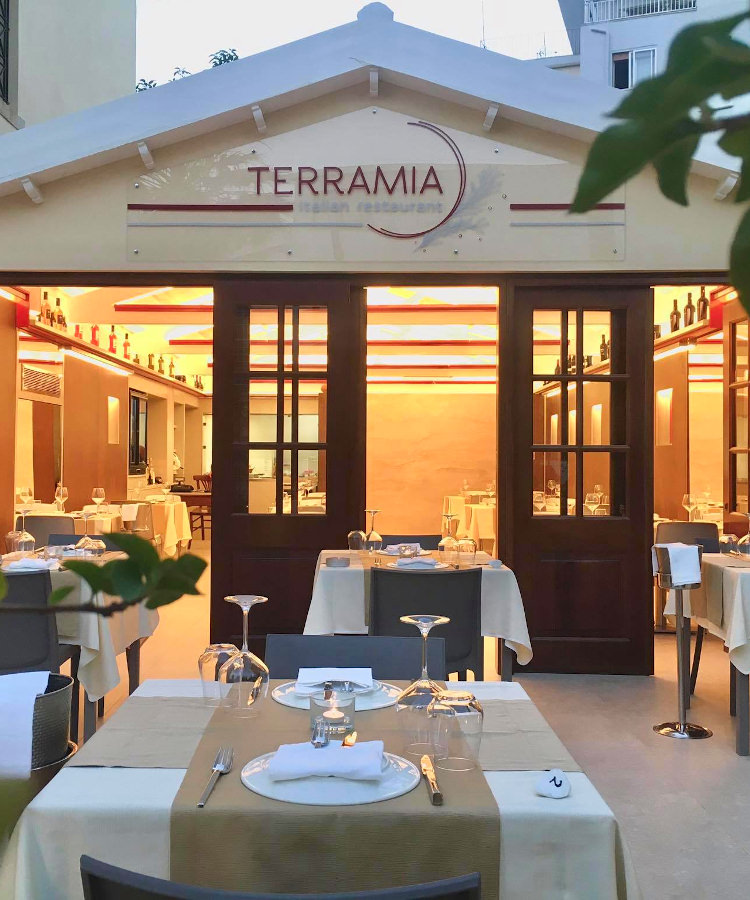 terramia italian corfu restaurant